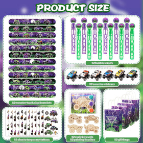Vanblue monster truck craft kits with brushes for DIY art fun and smiles.