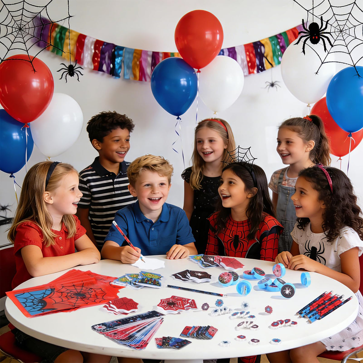 Vanblue Spider pencils and sharpeners showcase practical classroom tools