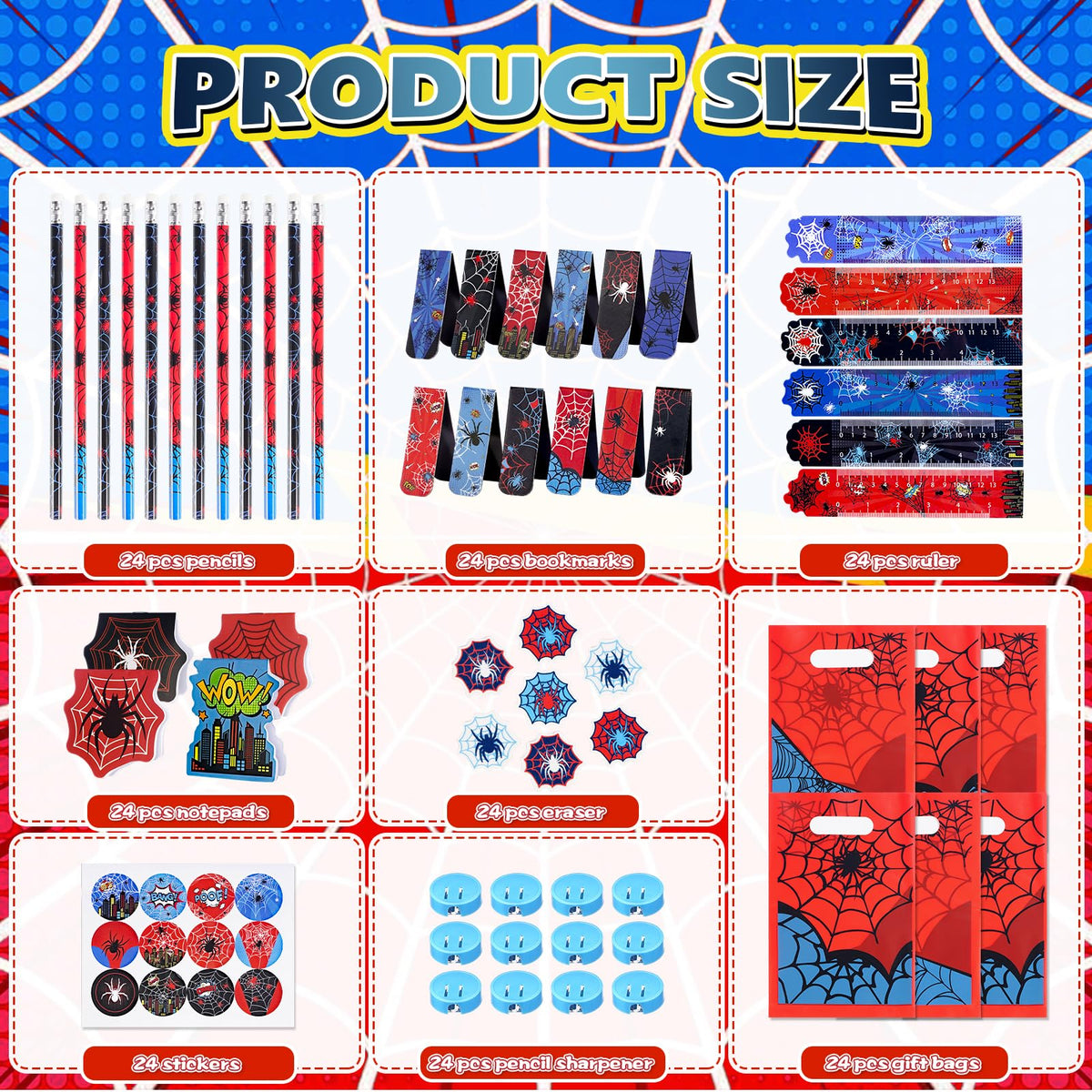 Vanblue Spider web theme decor adds colorful ambiance to celebrations