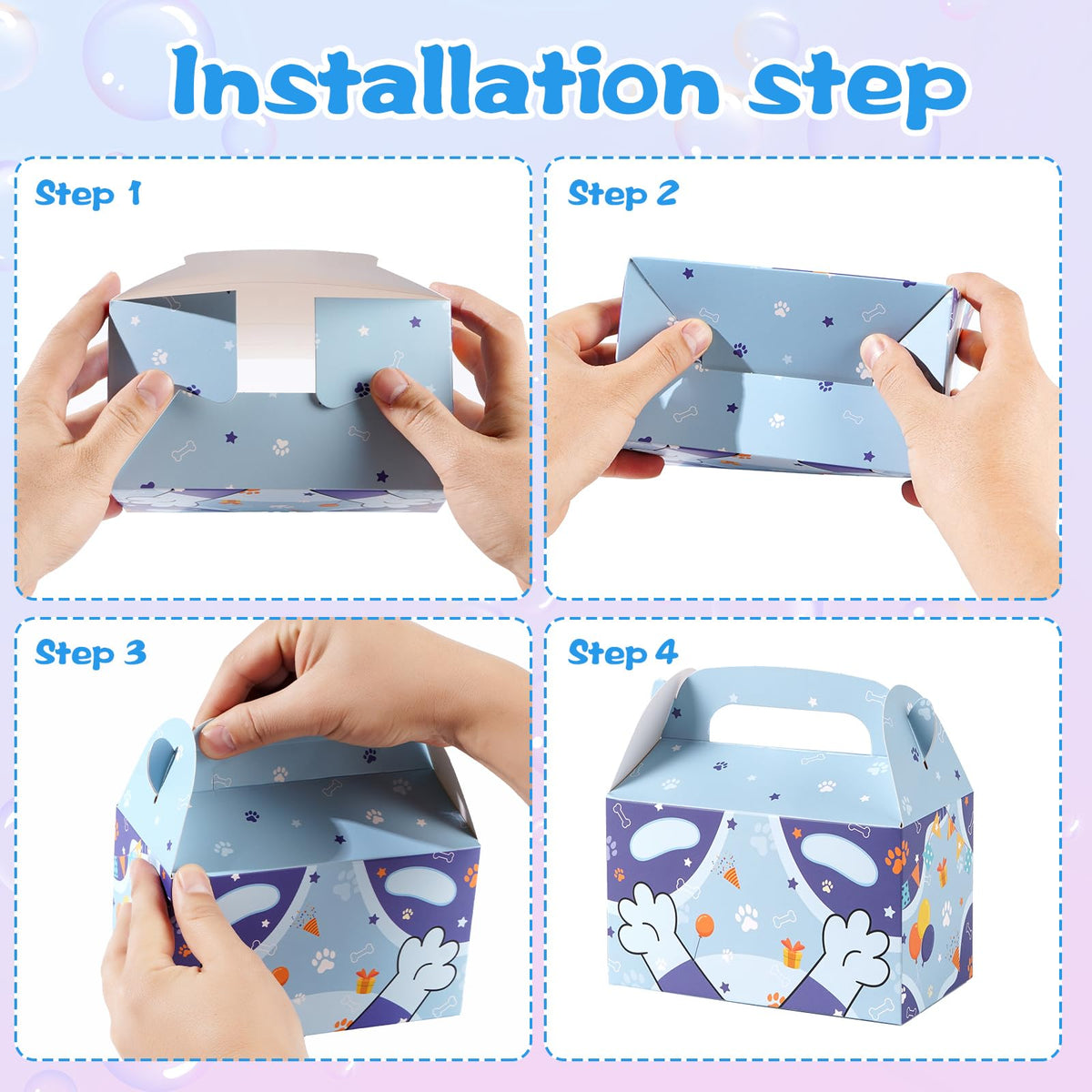 Vanblue star decorations complete DIY goody bags with flair