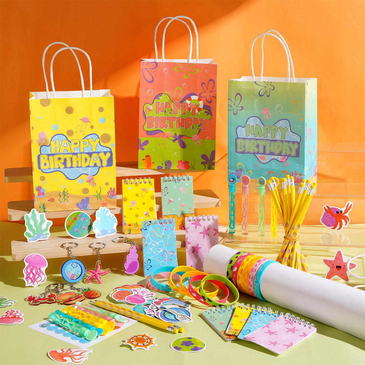 Vanblue tropical ocean design pack adds bright seaside vibes to celebrations.