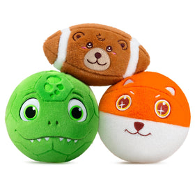 VangeBow soft soccer ball 5-inch bear design for gentle toddler play