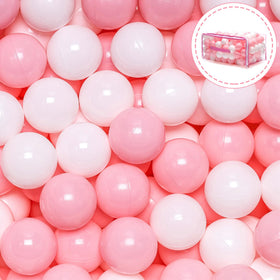 Vanland 2.2-inch diameter balls are easy for little hands to grasp.