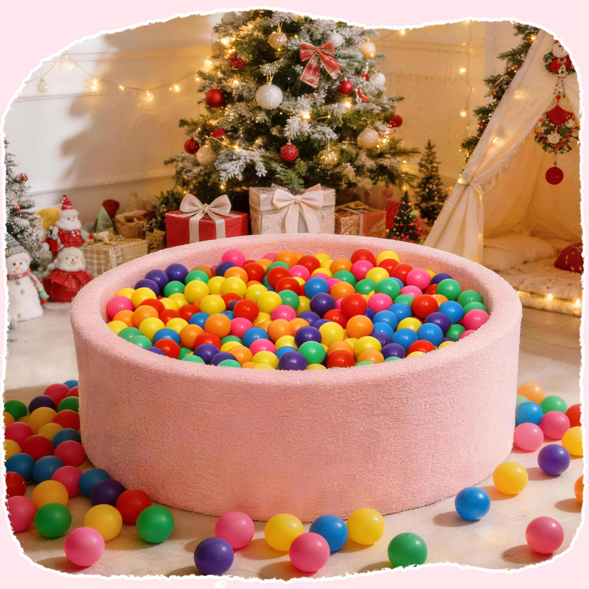 Vanland ball pit balls are ideal for pits, pools, tents, playpens, and bounce houses.