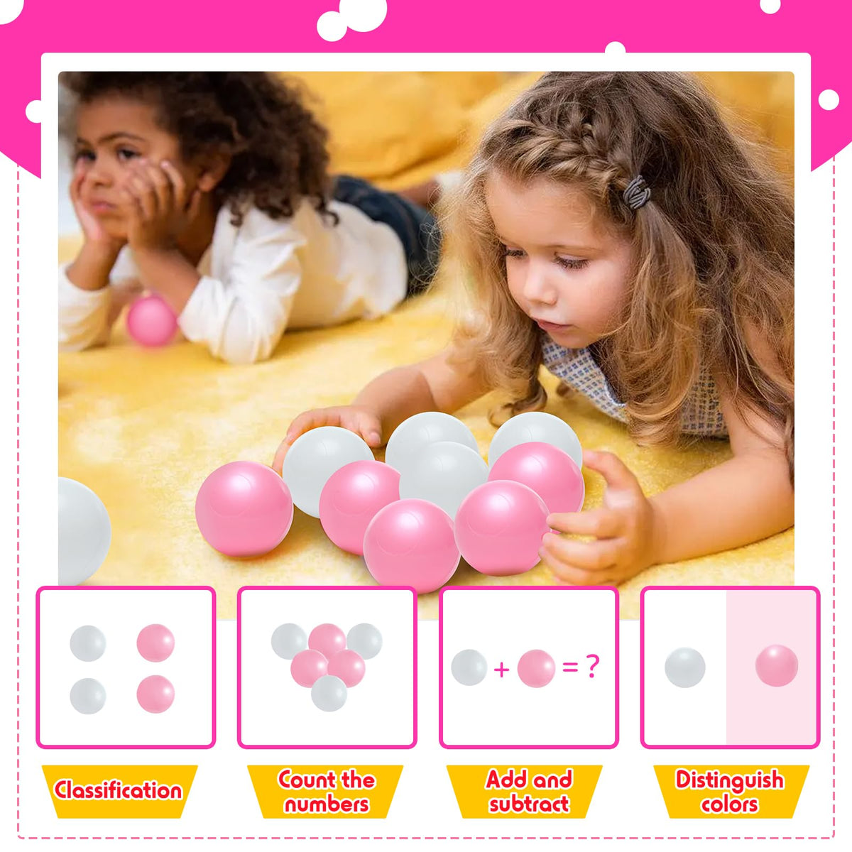 Vanland ball pit balls used in a play tent scene for imaginative fun.