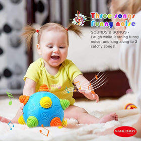 VANLINNY Bumble Ball uses safe materials for durable infant playtime.