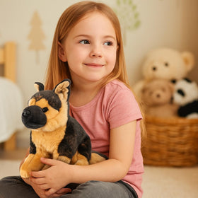VANLINNY NEW German Shepherd plush eyes for engaging contact