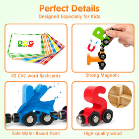 Vanmor 42-word cards guide structured phonics practice for independent learning