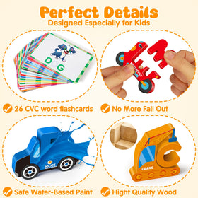 Vanmor color-rich pieces promote color recognition during hands-on learning.