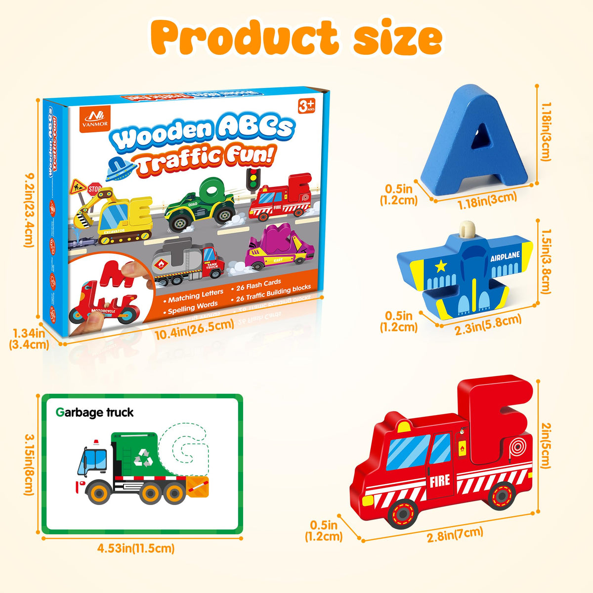 Vanmor educational toy supports preschool learning through interactive play.