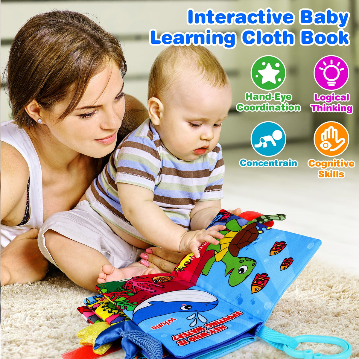 Vanmor gift-ready set suits newborns and toddlers for a first library.