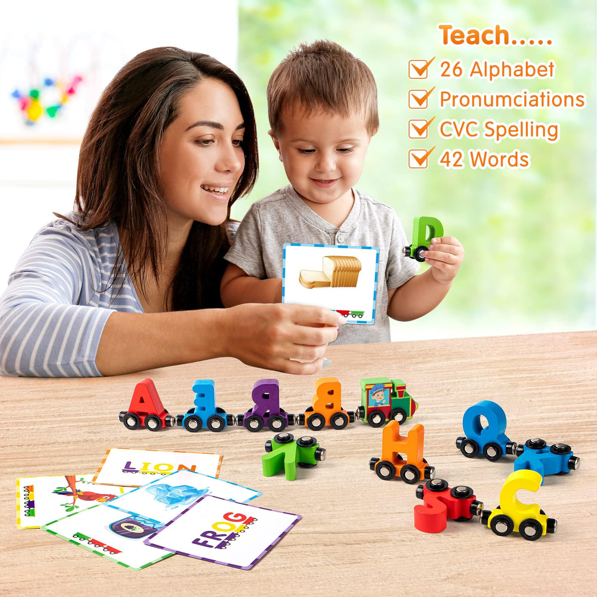 Vanmor magnetic letters enable satisfying connections and bilateral hand coordination