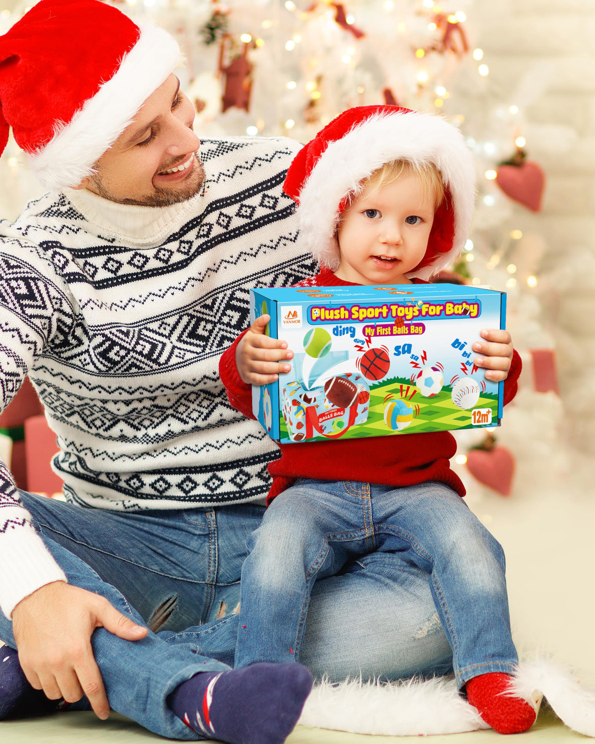 Ideal baby shower gift for tummy time and on-the-go play.