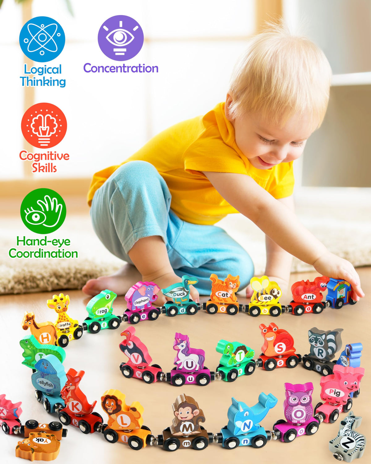 Vanmor snap-connection design supports easy assembly and imaginative play