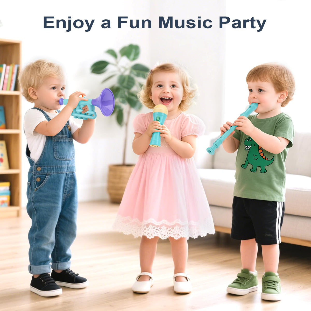 Vanplay 5-in-1 bundle playtime image highlighting family music sessions.
