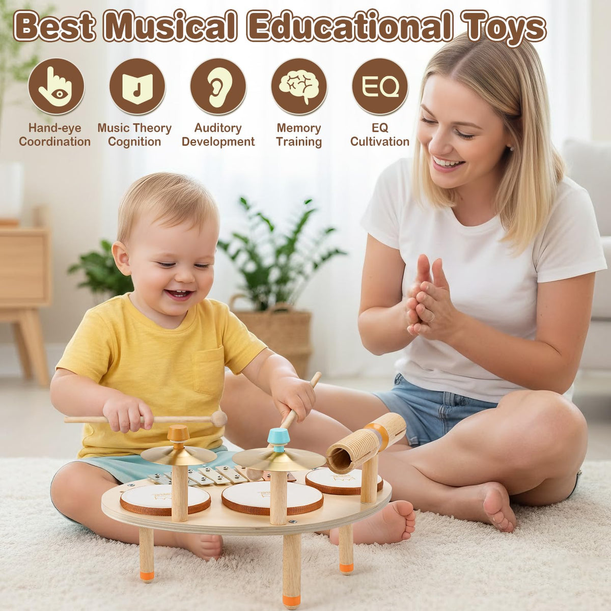 Vanplay sound block delivers distinct tones for quieter practice and discovery.