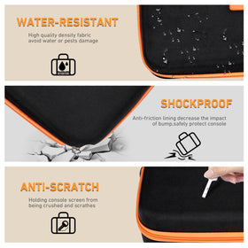 Vanplay EVA crush-resistant shell shields cubes from bumps and splashes during travel.