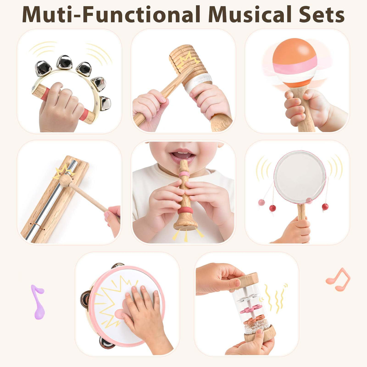 Vanplay hand bells for joyful, interactive musical moments with siblings.