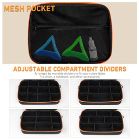 Vanplay interior mesh pocket stores tools, brackets, and tutorials securely.
