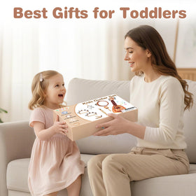 Vanplay Kids Guitar Set castanets support energetic rhythm practice and coordination.