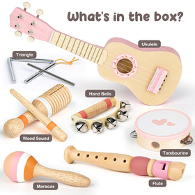 Vanplay tambourine promotes coordination and group play during family jams
