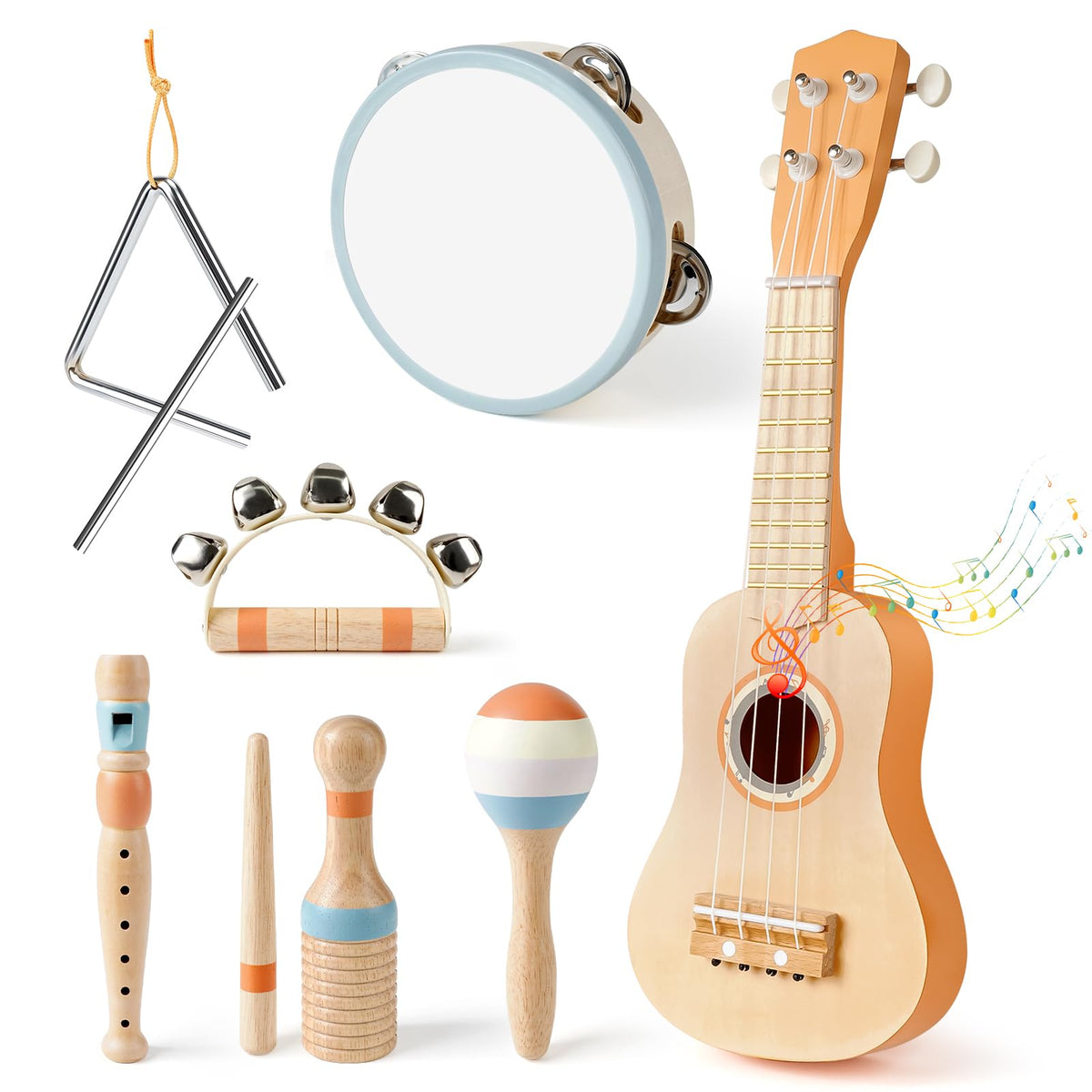 Vanplay ukulele for kids promotes early rhythm exploration.