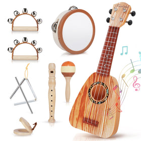 Vanplay Kids Guitar Set ukulele for beginners boosting rhythm and curiosity.