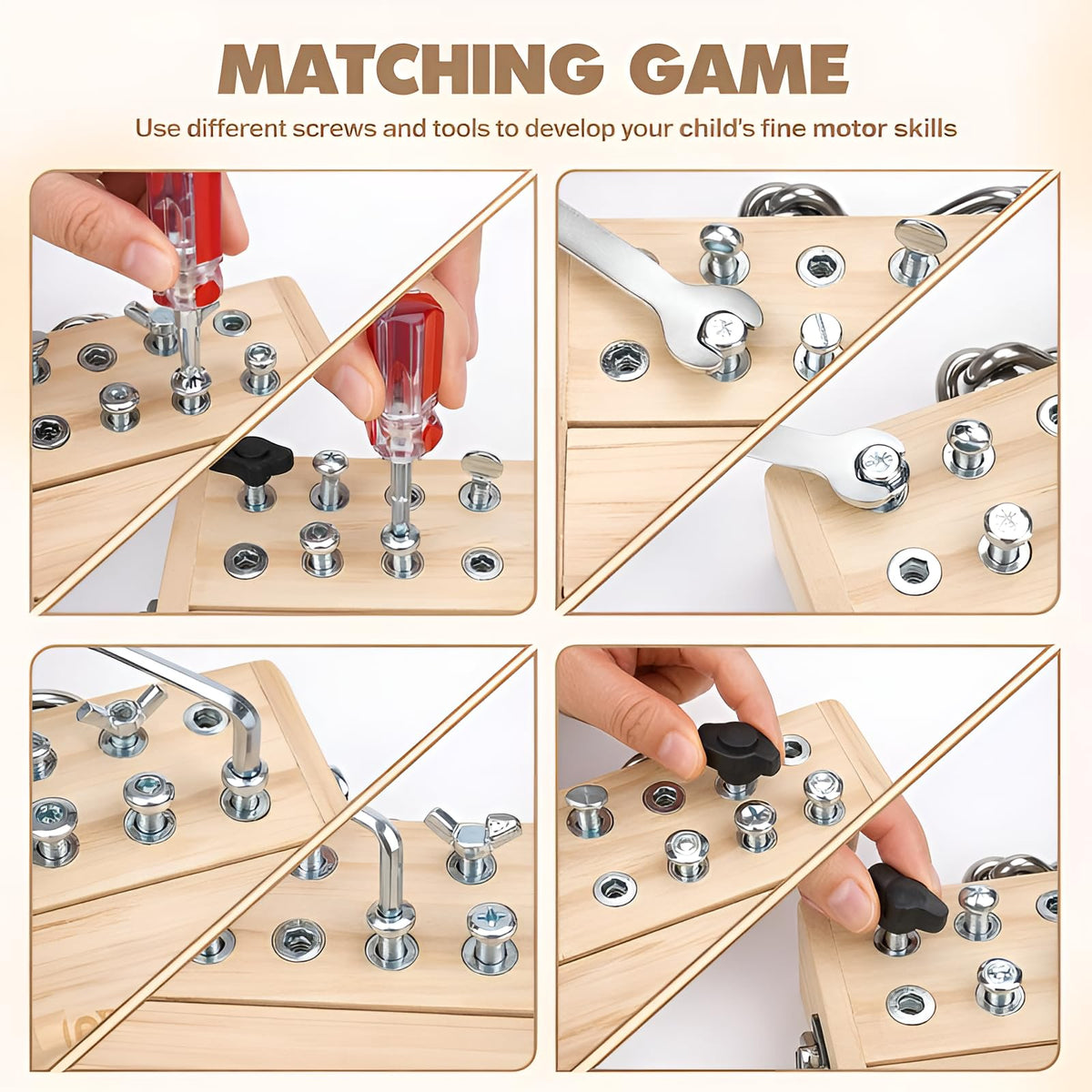 Vanplay Locks and keys aid problem solving and sequential thinking during pretend games.