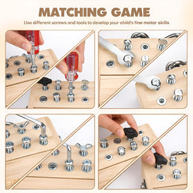 Vanplay Locks and keys aid problem solving and sequential thinking during pretend games.