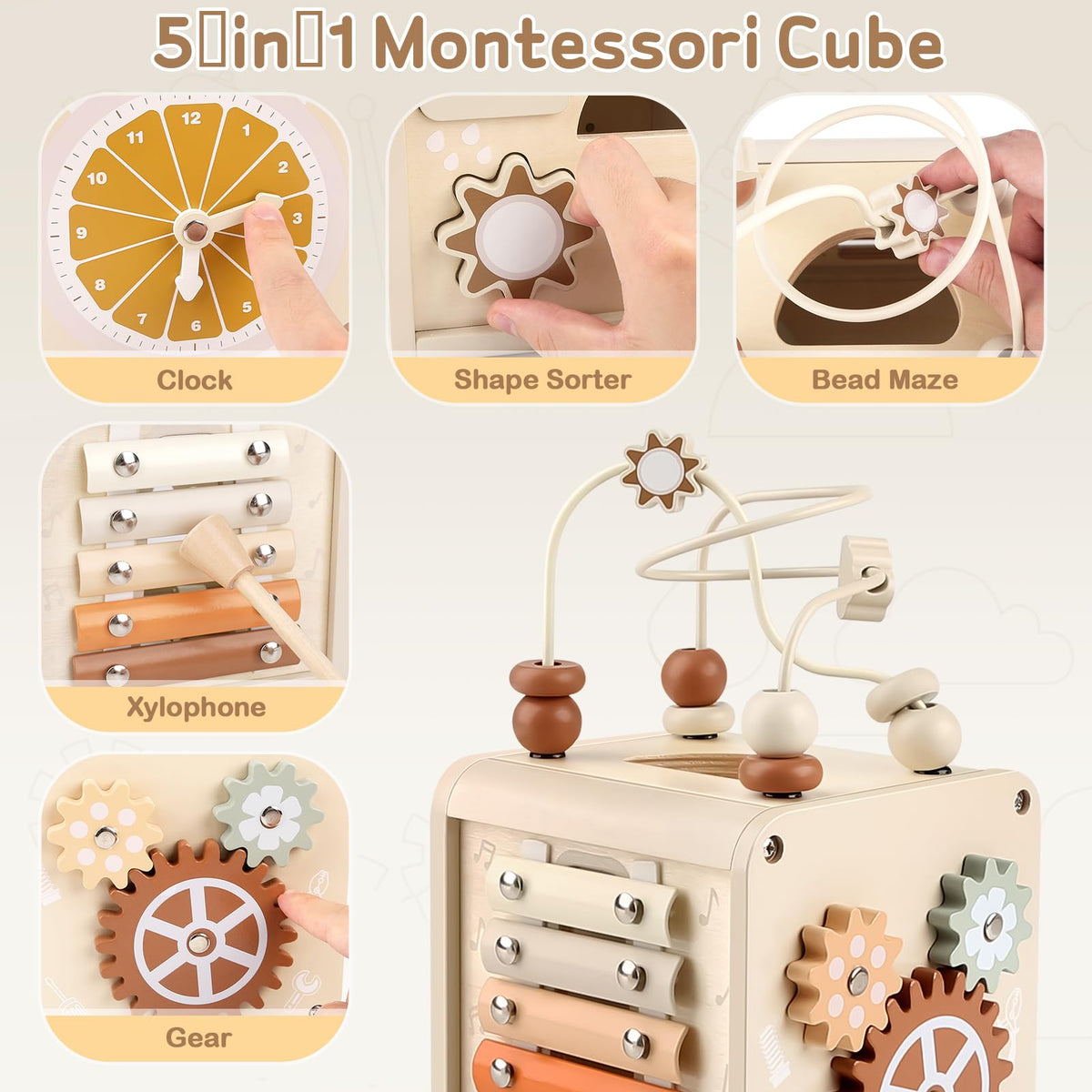 Vanplay Montessori xylophone adds musical play to early education