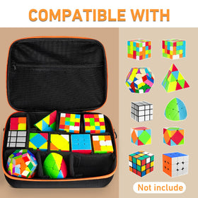Vanplay Speed Cube Case with shoulder strap enables easy portable transport.