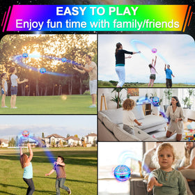 Vantexi Flying Orb Ball with parachute mode offering gentle indoor glides.