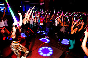 VANVENE glow sabers as party favors spark interactive games at events.
