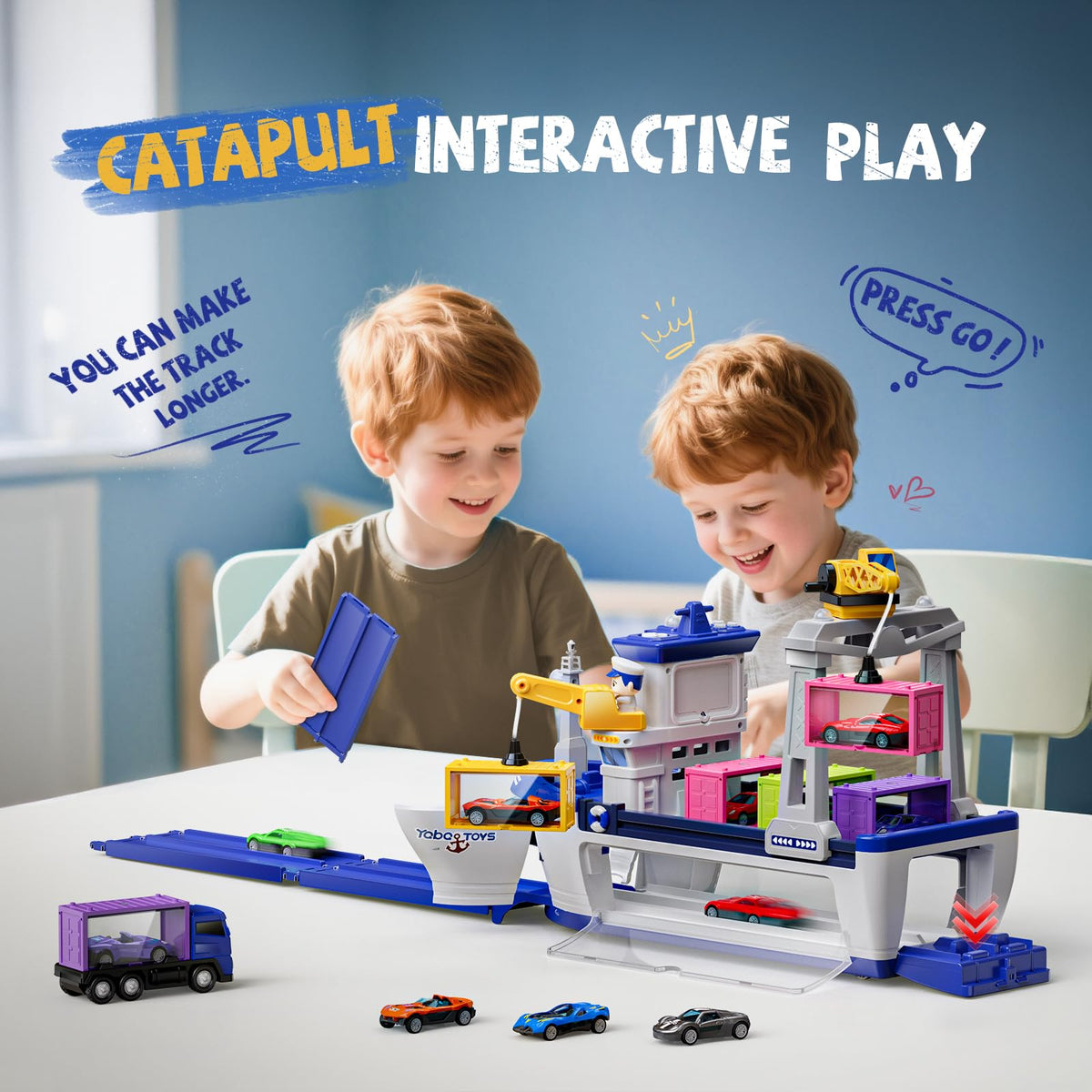 Vanvimen 1:64 scale vehicles 18-pack supports storytelling and pretend logistics