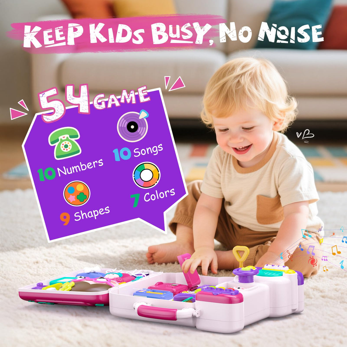 Vanvimen bilingual mode enabling English and Spanish play suited for families.