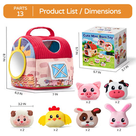 Vanvimen gift-ready barn packaging makes a perfect baby shower present.