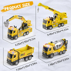 Vanvimen 4-pack engineering toys in a gift-ready box for birthdays