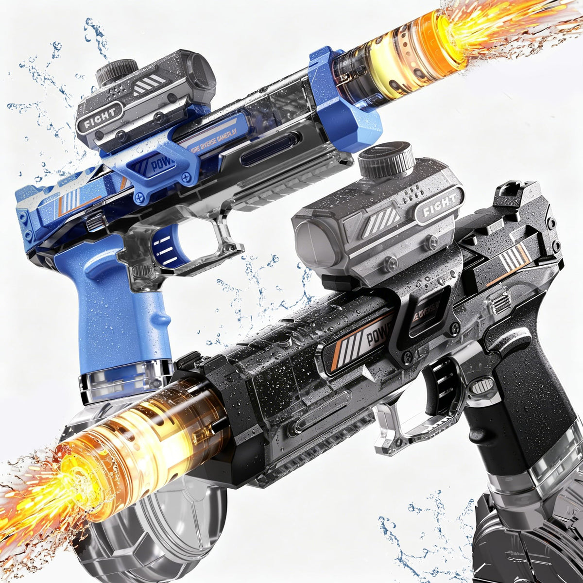 Vanvimen water gun with 25ft range for backyard battles and pool fun.