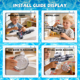 Vanvimen water gun ideal for summer gatherings at pool or beach.