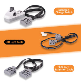 VAOEVA Weershun LED light cable with direction switch adds visibility and control.