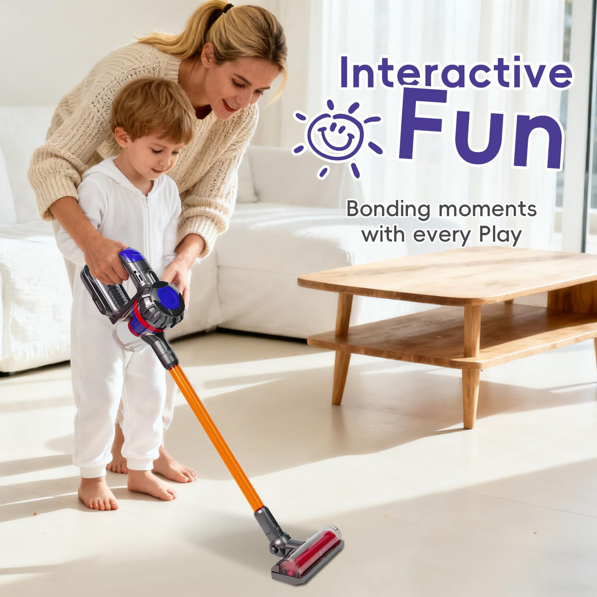 VARANO 3-in-1 kids vacuum ideal for kid-friendly chore time.