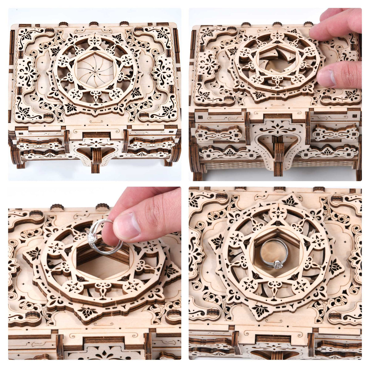 Varbertos easy-assembly pieces ready for step-by-step construction.