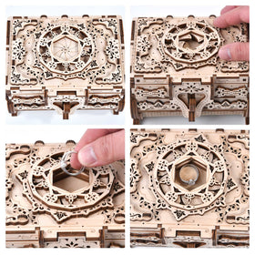 Varbertos easy-assembly pieces ready for step-by-step construction.