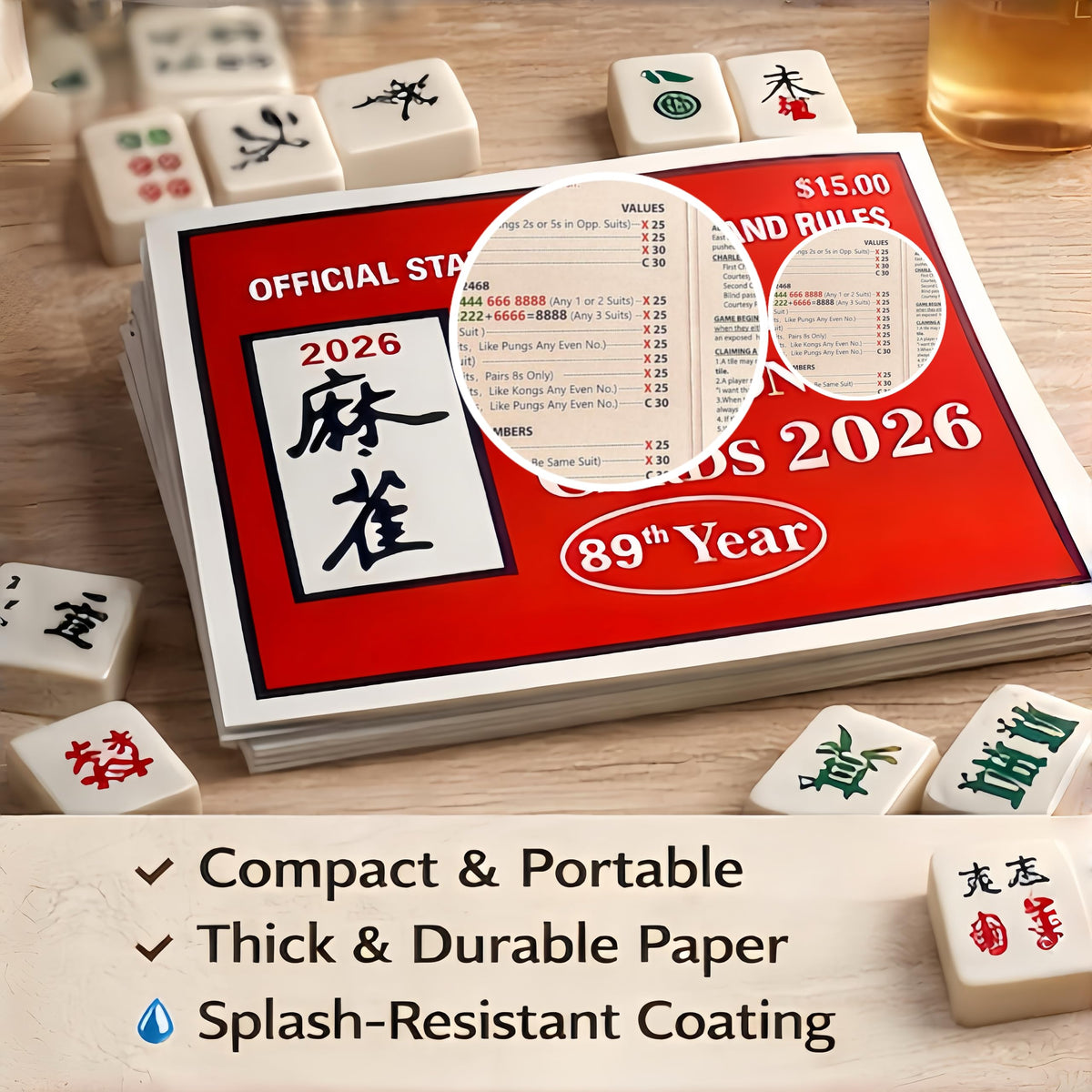 VarCozy 2026 mahjong cards suit all skill levels for quicker learning.
