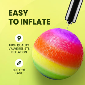 Variety Savings bright colors aid team division and quick setup.
