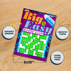 Variety Savings smooth-paper pages let ink glide for comfortable solving sessions.