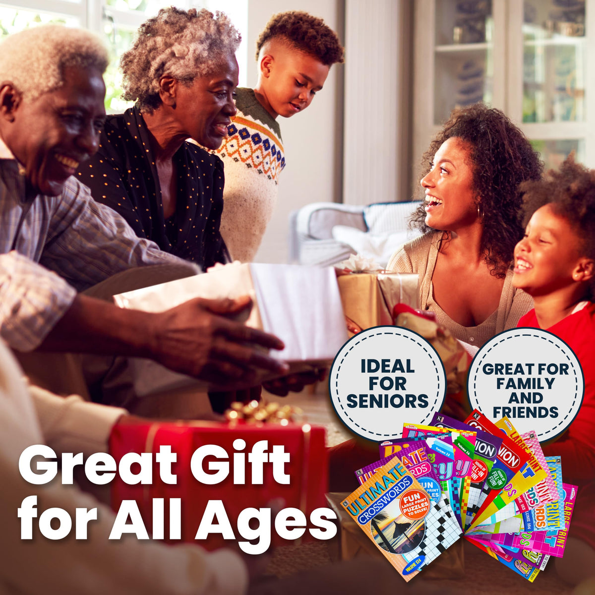 Variety Savings Take Along Large Print Word Finds in 5x8 are travel-friendly.