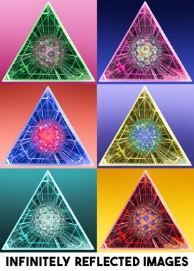 VAT19 Kaleido-Sphere tilt causes beads to slide, creating moving light illusions