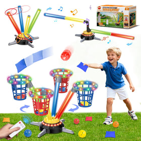 VATOS 3-in-1 bean bag toss base ready for family fun and active play.