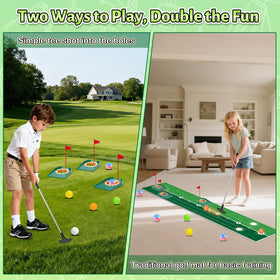 VATOS adjustable putter grows with your child for easy control.